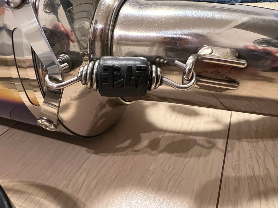 Slip-On サイクロン LEPTOS チタンブルーカバー 政府認証