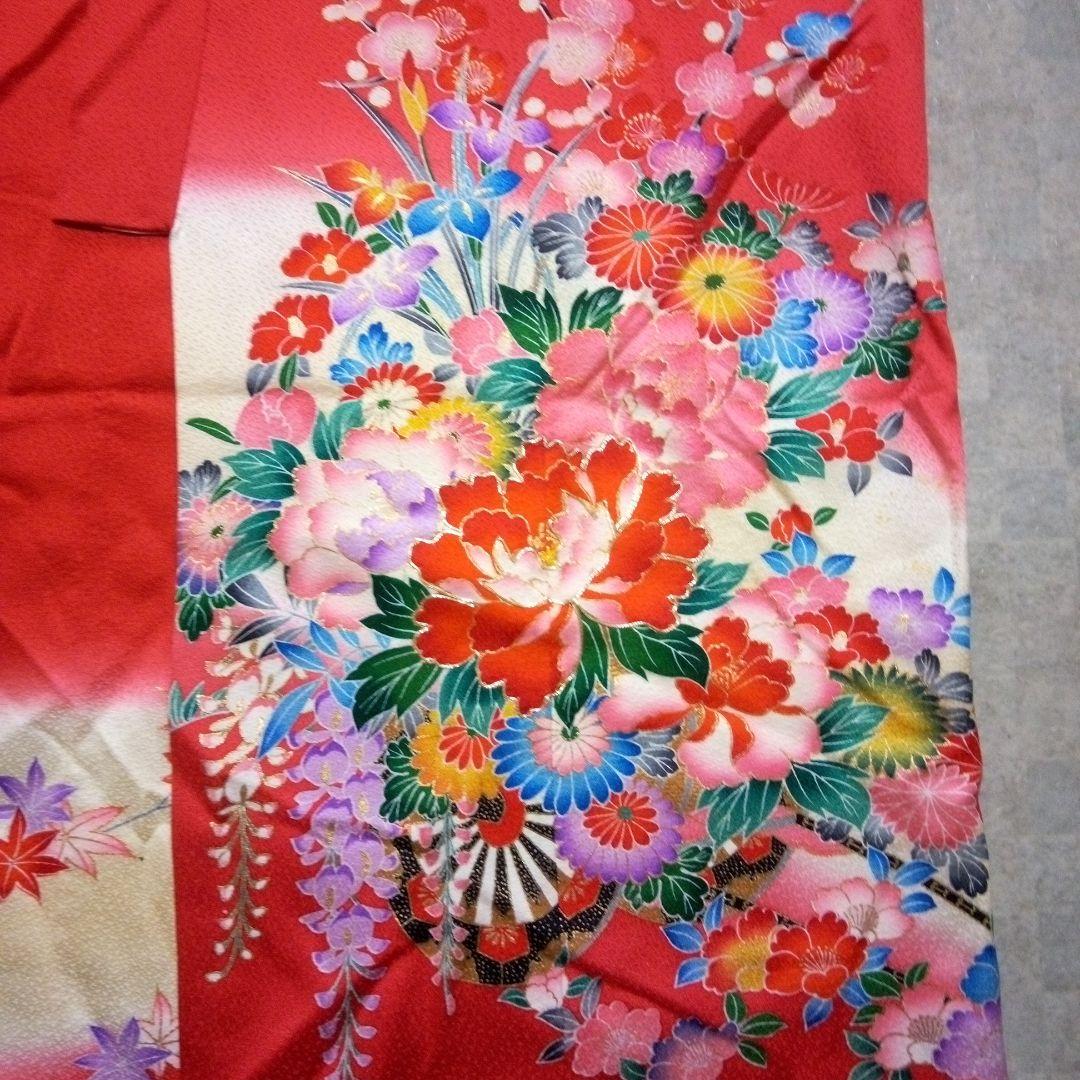 【七五三 7歳 ハーフ成人式】振袖 着物セット