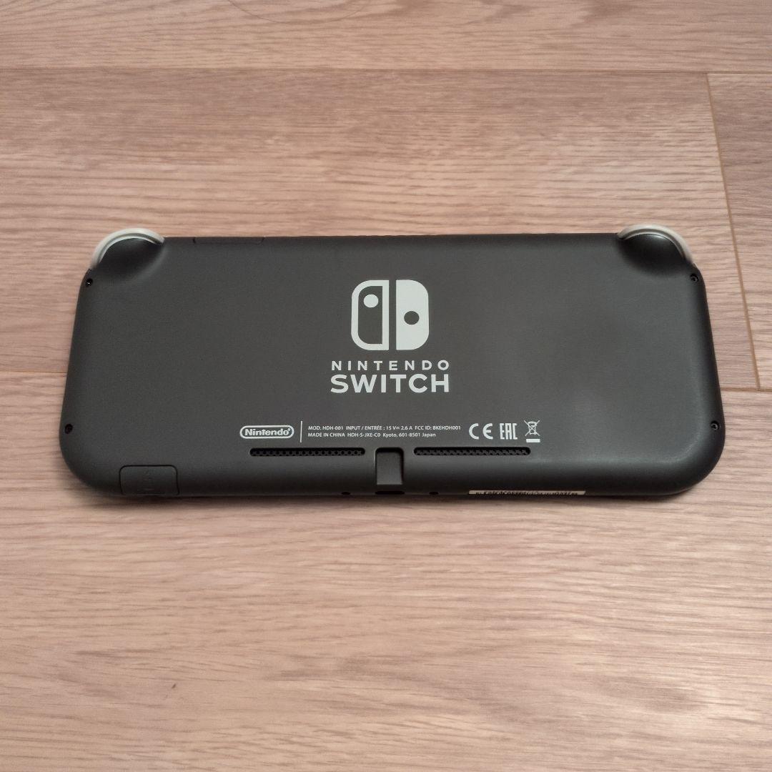 Nintendo Switch Lite （グレー、箱無し、充電器のみ付属）