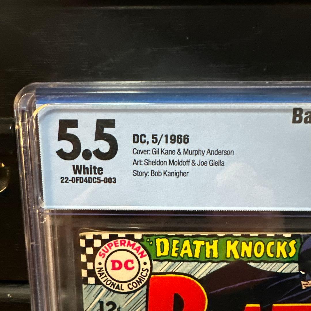 BATMAN 1966年 5.5 アメコミ　バットマン comic book