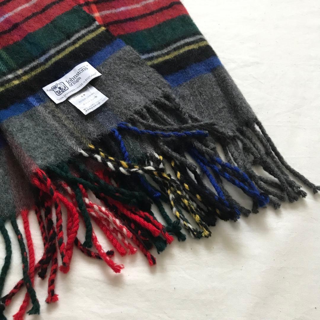 小物 Johnstons of Elgin GREY STEWART STALL