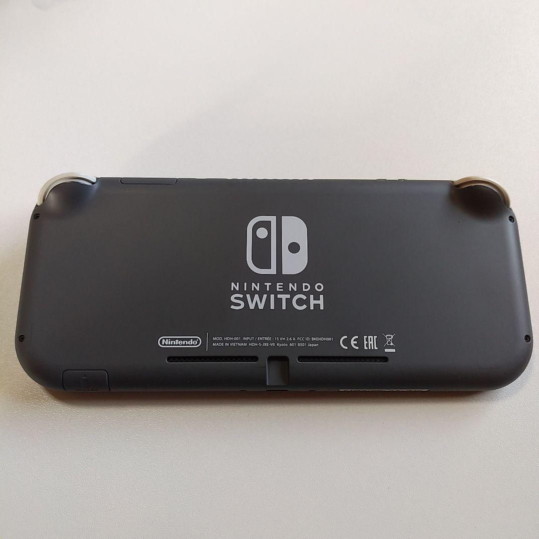 【Switch Lite本体】スイッチライト本体 グレー