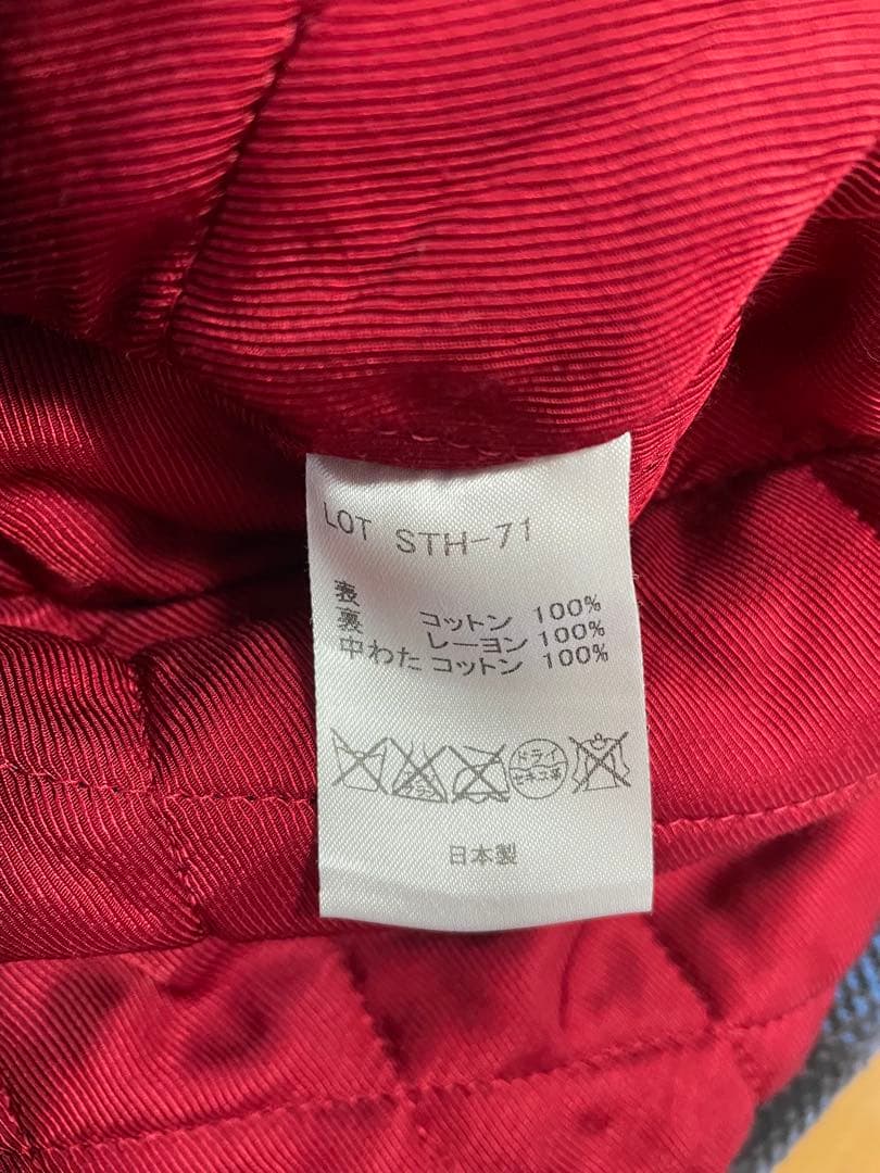 THE FLAT HEAD ヘビーネルカバーオールジャケット 38