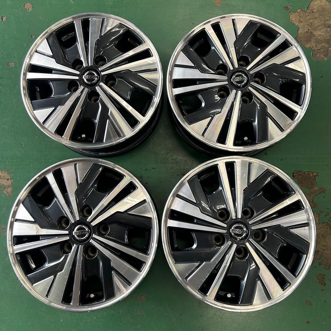 中古アルミ15Ｘ5.5　日産セレナ純正4本セット