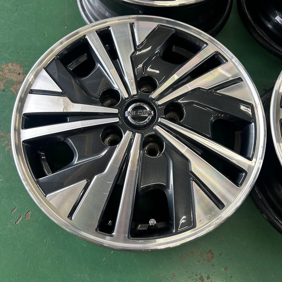 中古アルミ15Ｘ5.5　日産セレナ純正4本セット