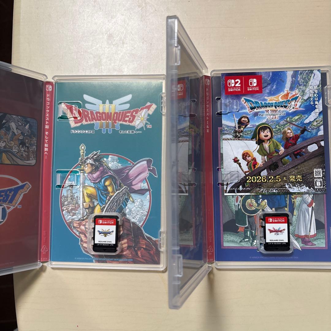 ドラゴンクエストIII・I・II セット