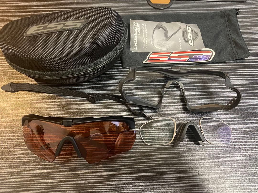 ESS クロスボウ　レンズクリップ　ガスケット付き