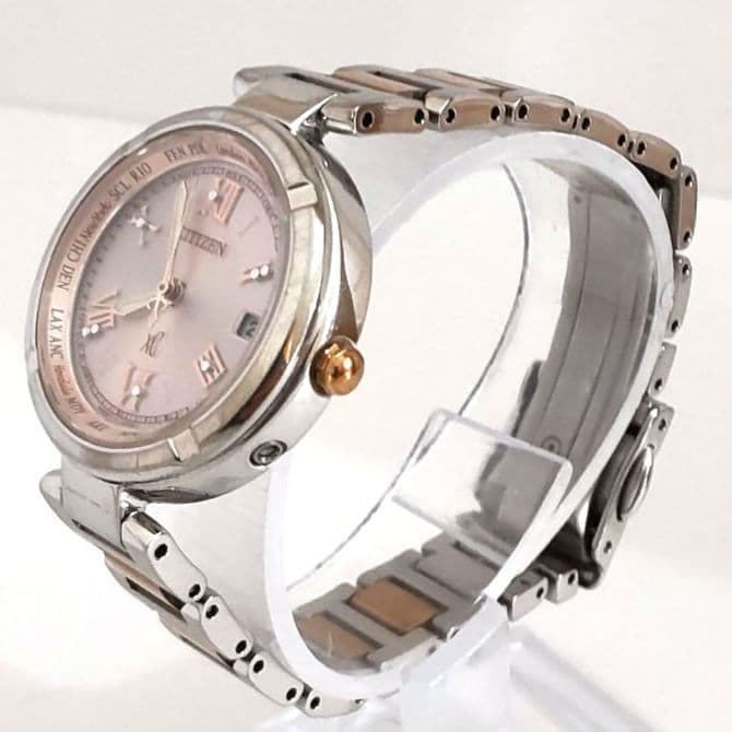 CITIZEN XC シチズン クロスシー エコドライブ サクラピンク 14cm