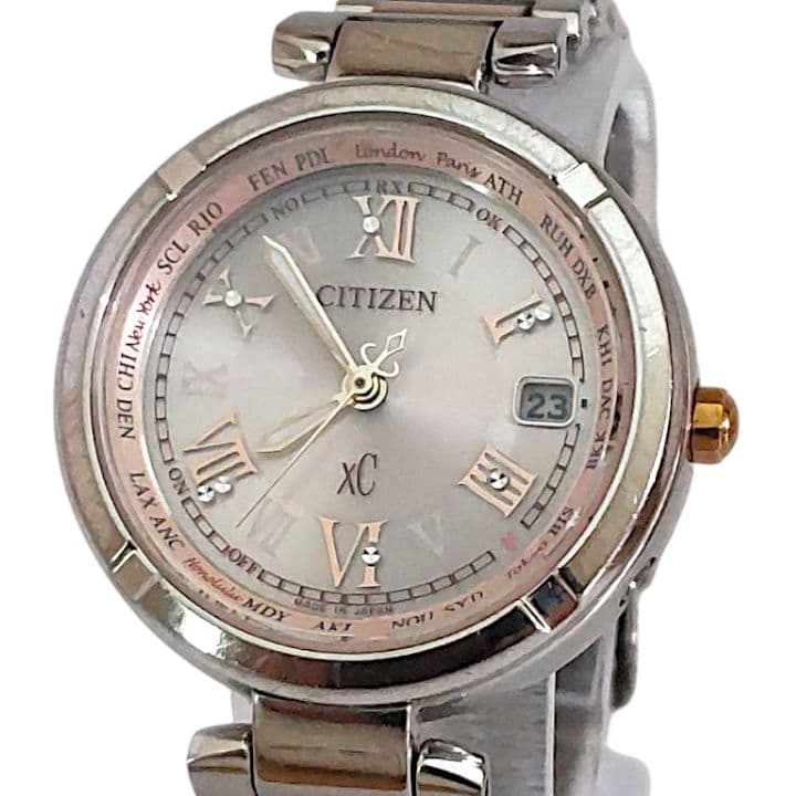 CITIZEN XC シチズン クロスシー エコドライブ サクラピンク 14cm