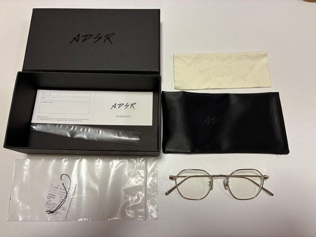 A.D.S.R. BAZ 03 (clear) ADSR メガネ