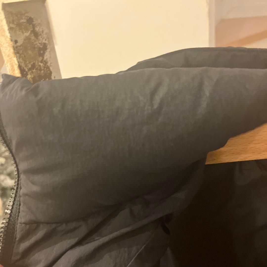 TATRAS フード付き ブラック ダウンベス