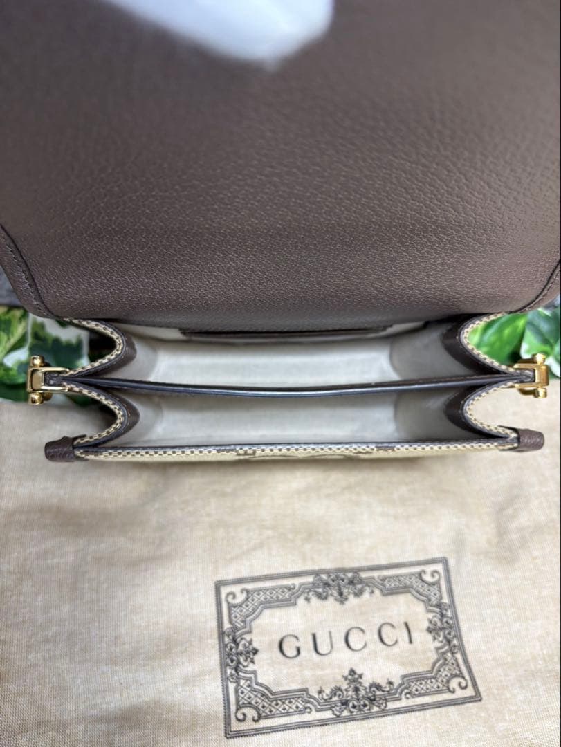 ⭐️美品⭐️ GUCCI ジャンボGGキャンバスミニショルダーバッグ