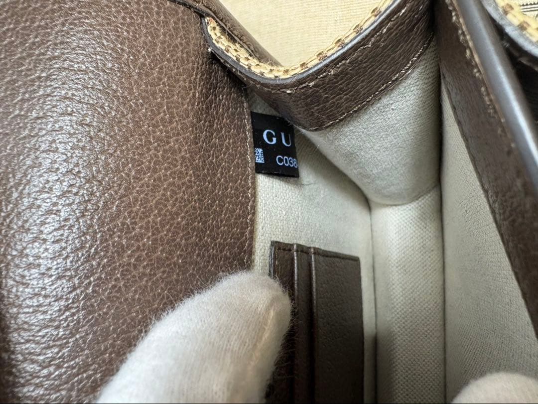 ⭐️美品⭐️ GUCCI ジャンボGGキャンバスミニショルダーバッグ