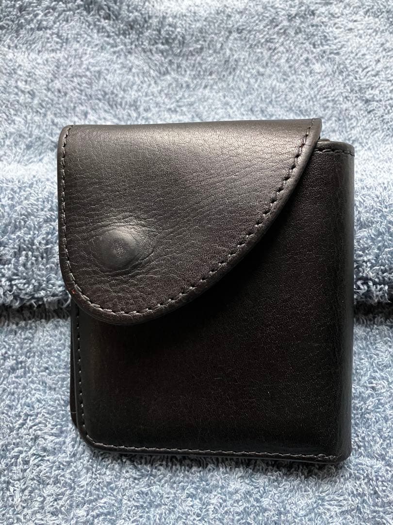 Hender Scheme ブラック 二つ折り財布 エンダースキーマ