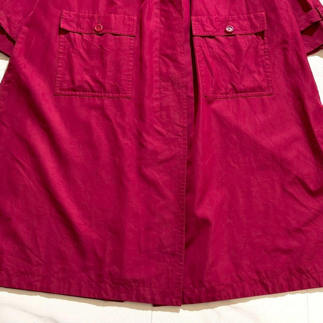 Christian Dior vintage SILK ロングコート 紫 7号