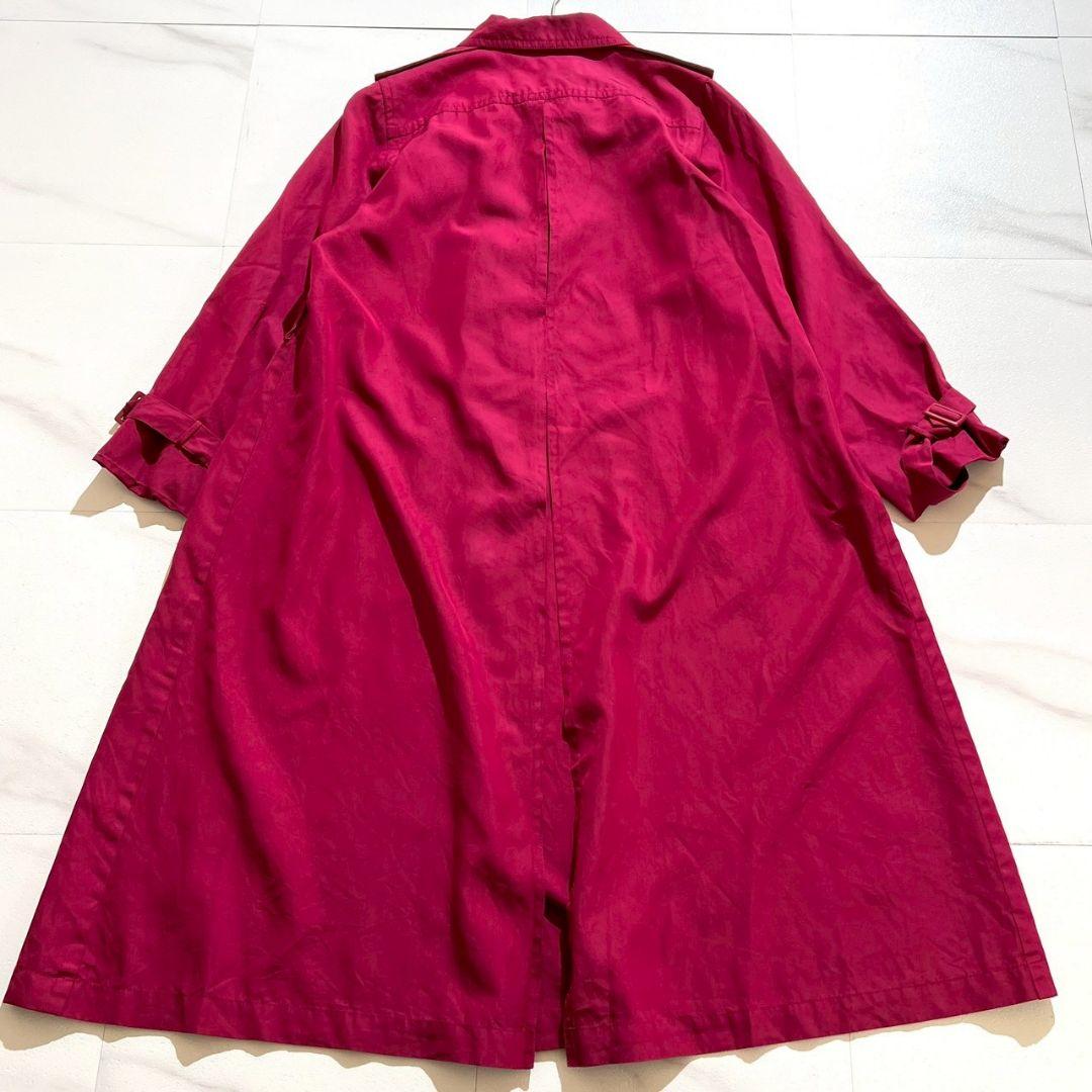 Christian Dior vintage SILK ロングコート 紫 7号