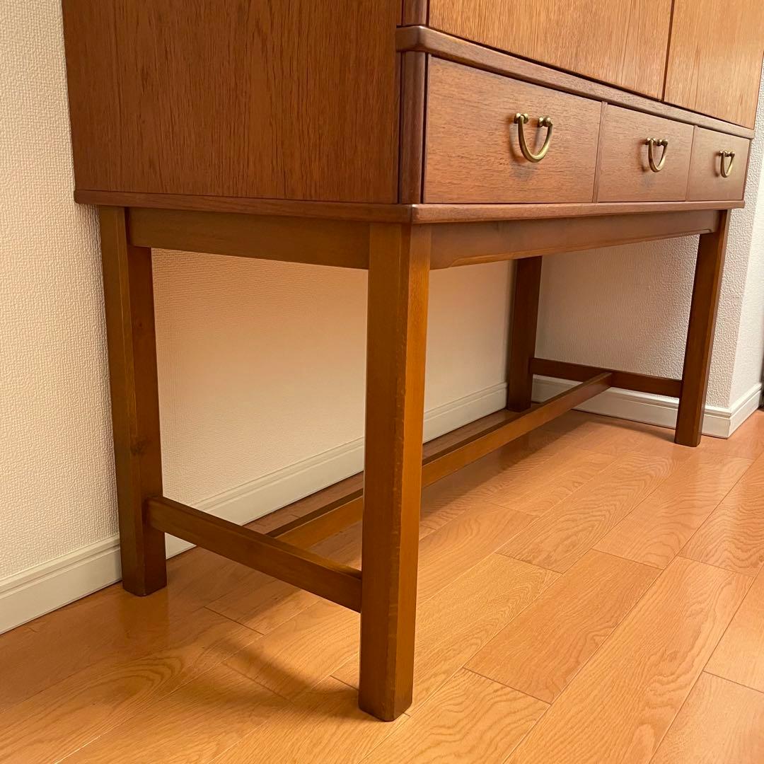 北欧ヴィンテージキャビネット チーク×ビーチ