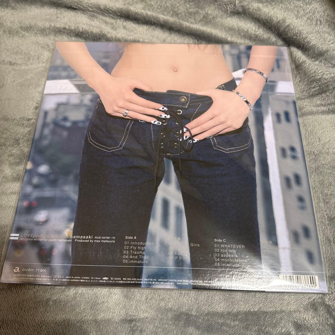 レア 浜崎あゆみ LOVEppears アナログ レコード LP