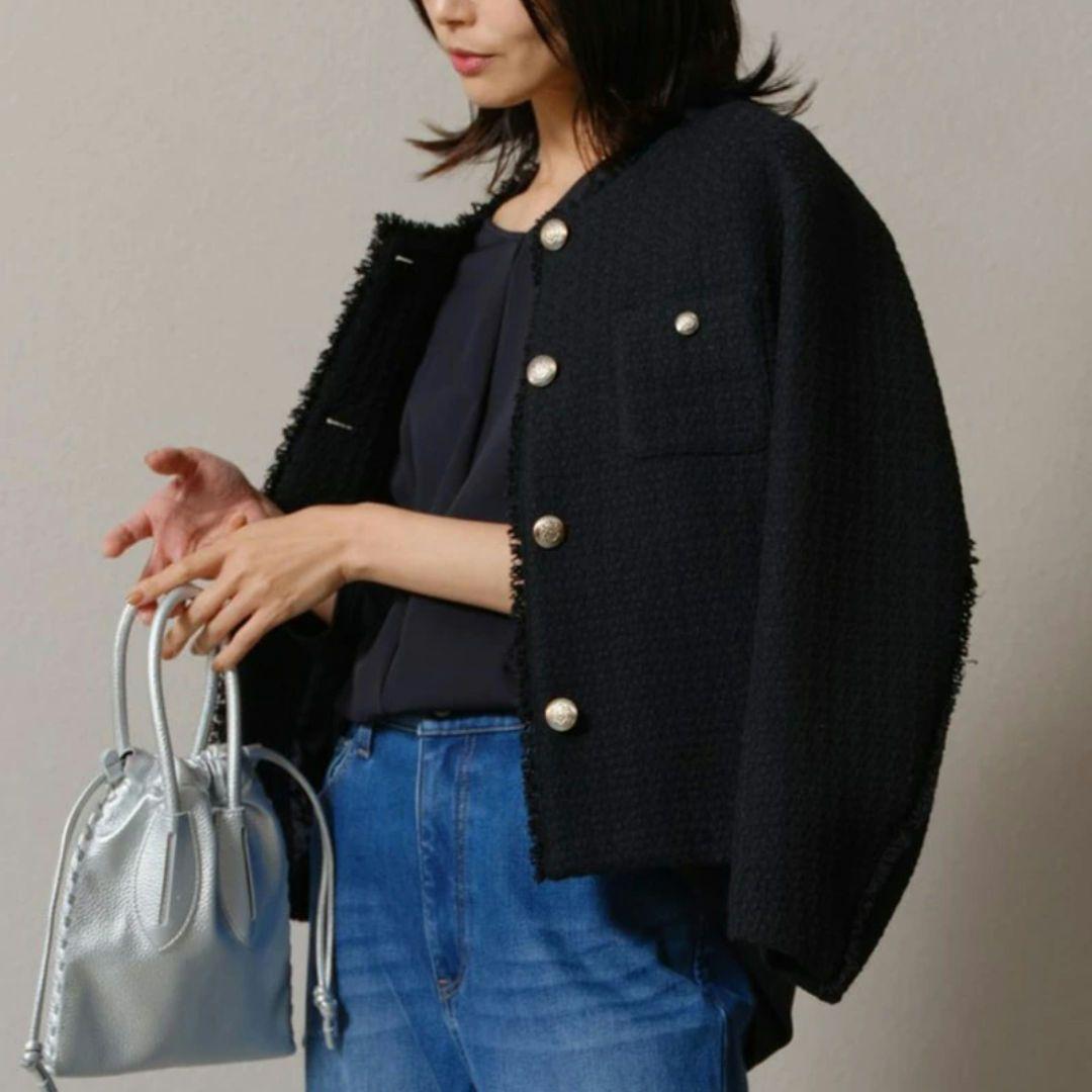 ２点おまとめ【美品】バンヤードストーム ノーカラージャケット TONALブラウス