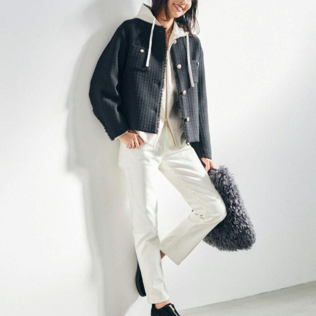 ２点おまとめ【美品】バンヤードストーム ノーカラージャケット TONALブラウス