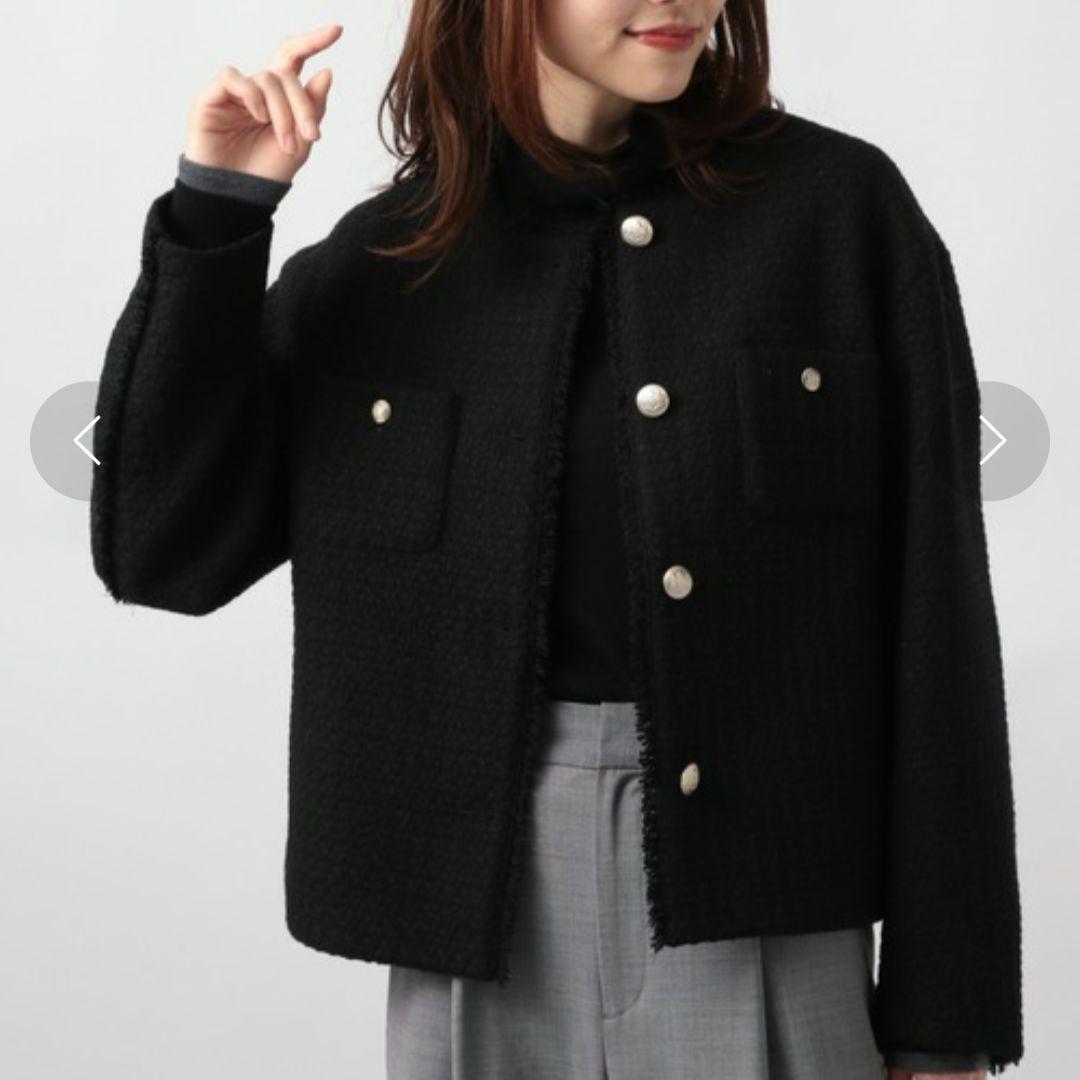 ２点おまとめ【美品】バンヤードストーム ノーカラージャケット TONALブラウス