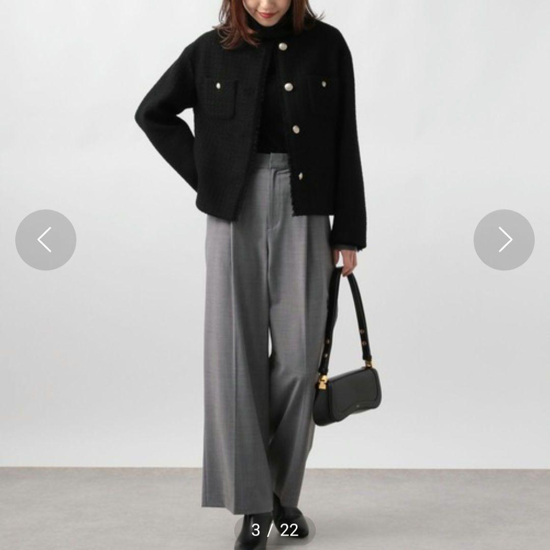 ２点おまとめ【美品】バンヤードストーム ノーカラージャケット TONALブラウス