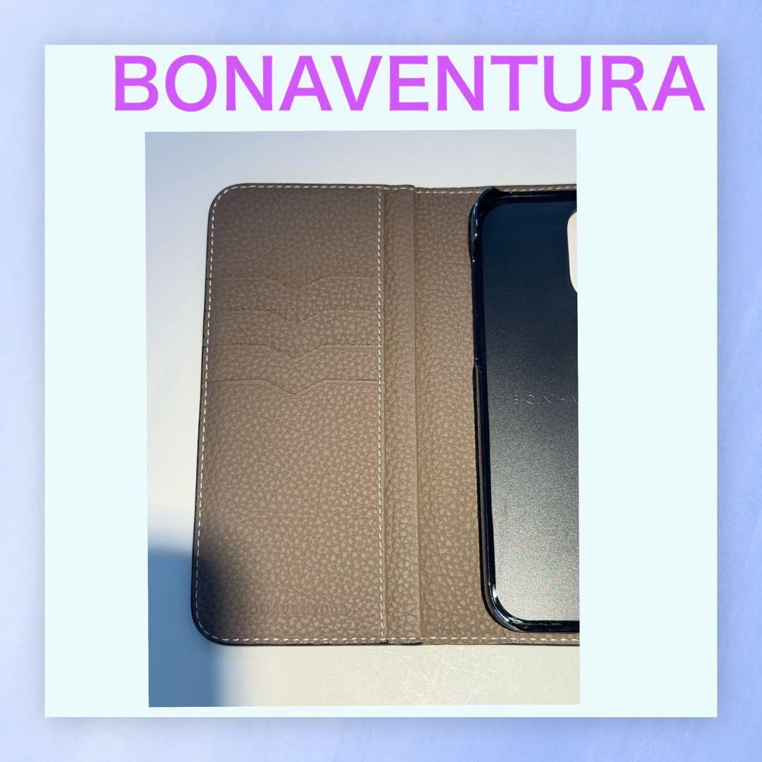 BONAVENTURA iPhone14pro MAX Etoupe ケース