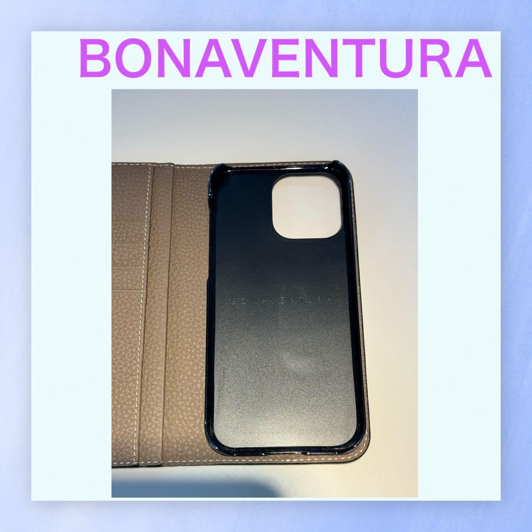 BONAVENTURA iPhone14pro MAX Etoupe ケース