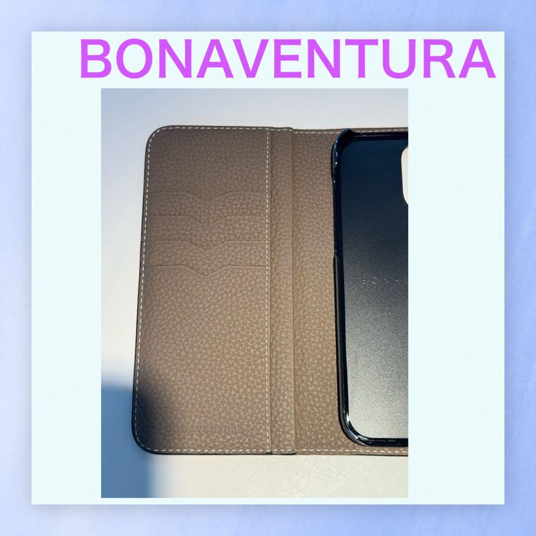 BONAVENTURA iPhone14pro MAX Etoupe ケース