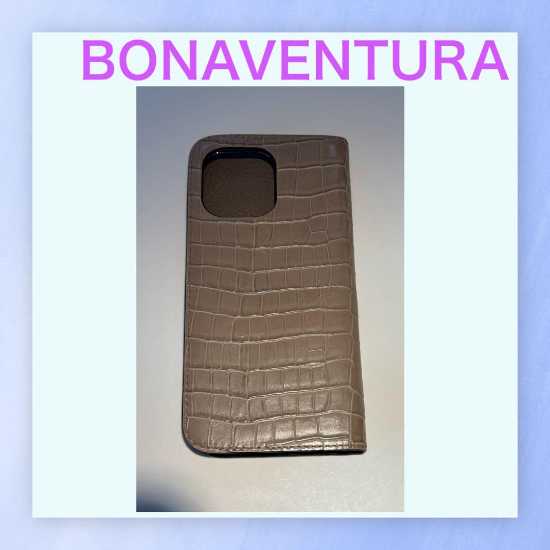 BONAVENTURA iPhone14pro MAX Etoupe ケース
