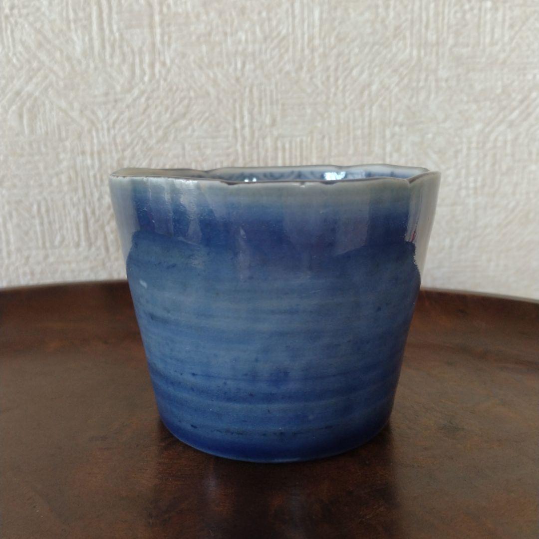 古伊万里瑠璃釉蕎麦猪口江戸時代