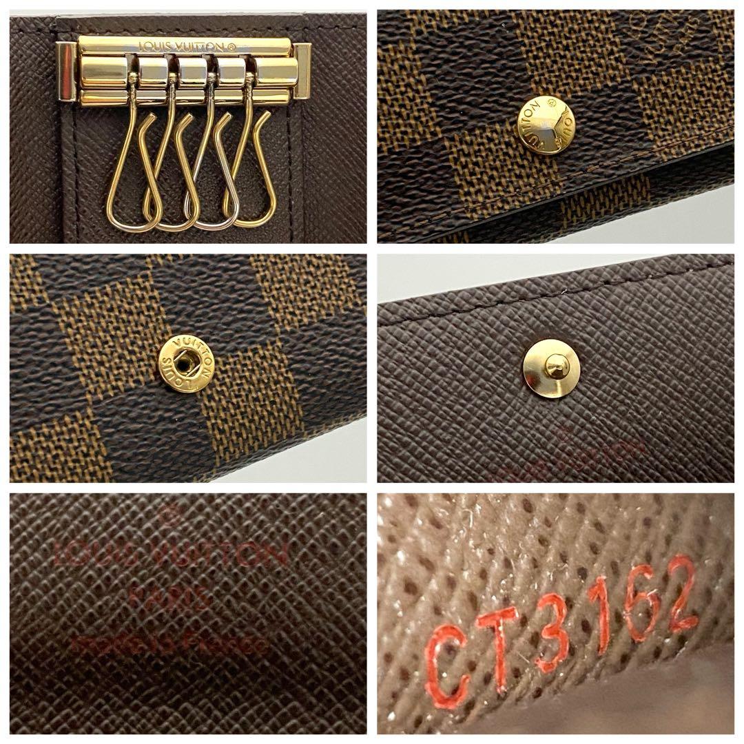 美品　ルイヴィトン　ダミエ　キーケース　ミュルティクレ4