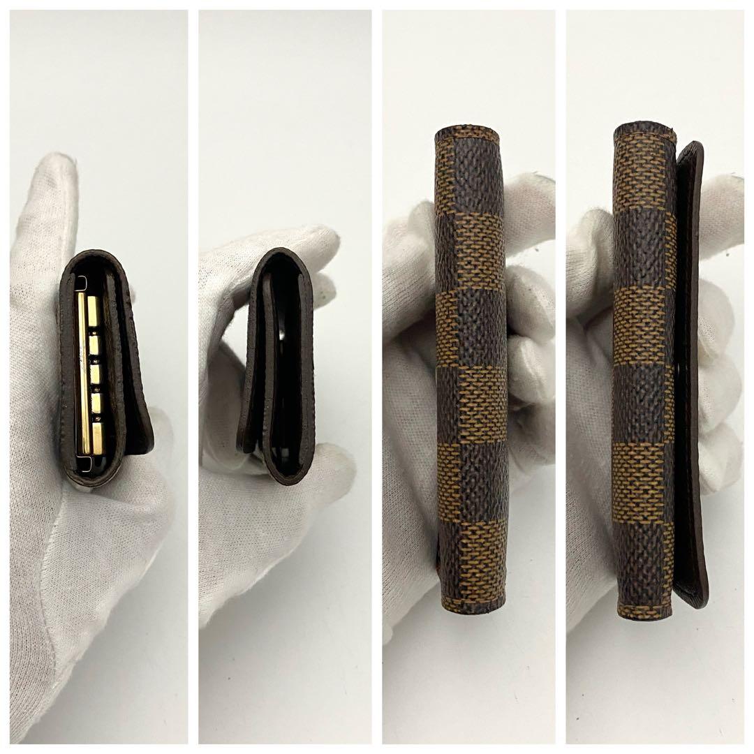 美品　ルイヴィトン　ダミエ　キーケース　ミュルティクレ4