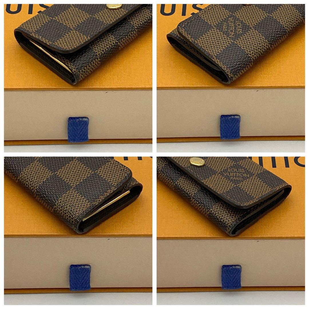 美品　ルイヴィトン　ダミエ　キーケース　ミュルティクレ4