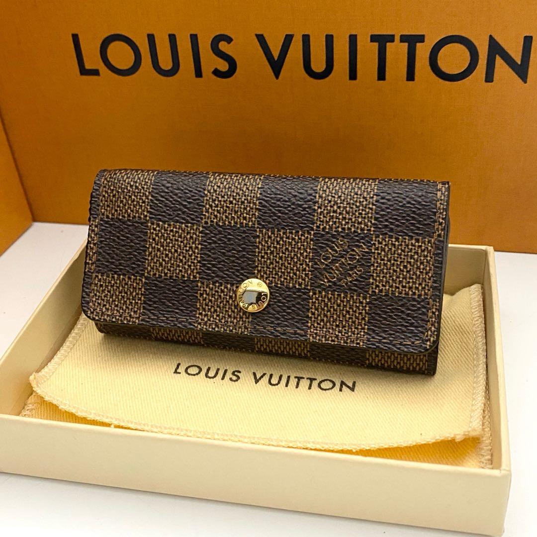 美品　ルイヴィトン　ダミエ　キーケース　ミュルティクレ4