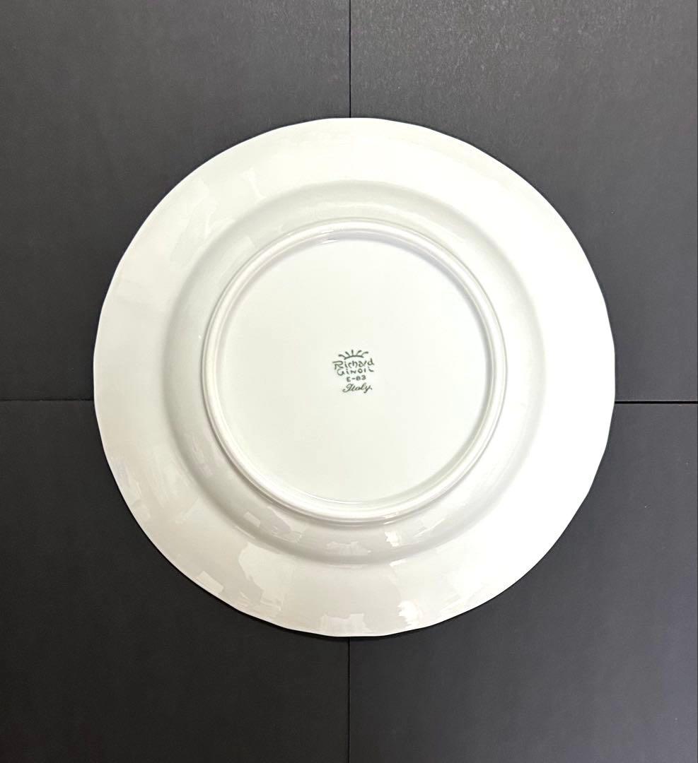 Richard Ginori ベッキオホワイト パスタ スープ プレート 23