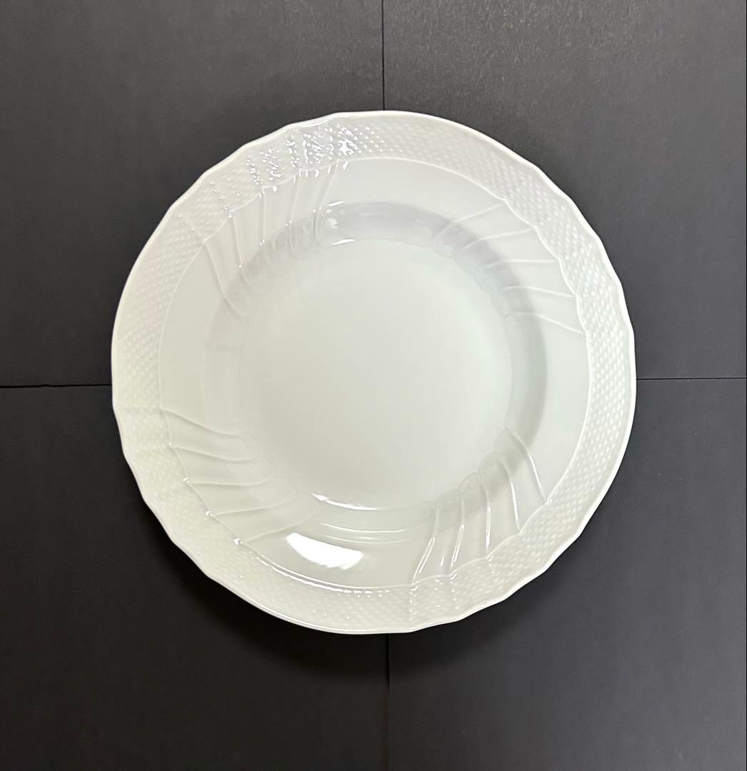 Richard Ginori ベッキオホワイト パスタ スープ プレート 23