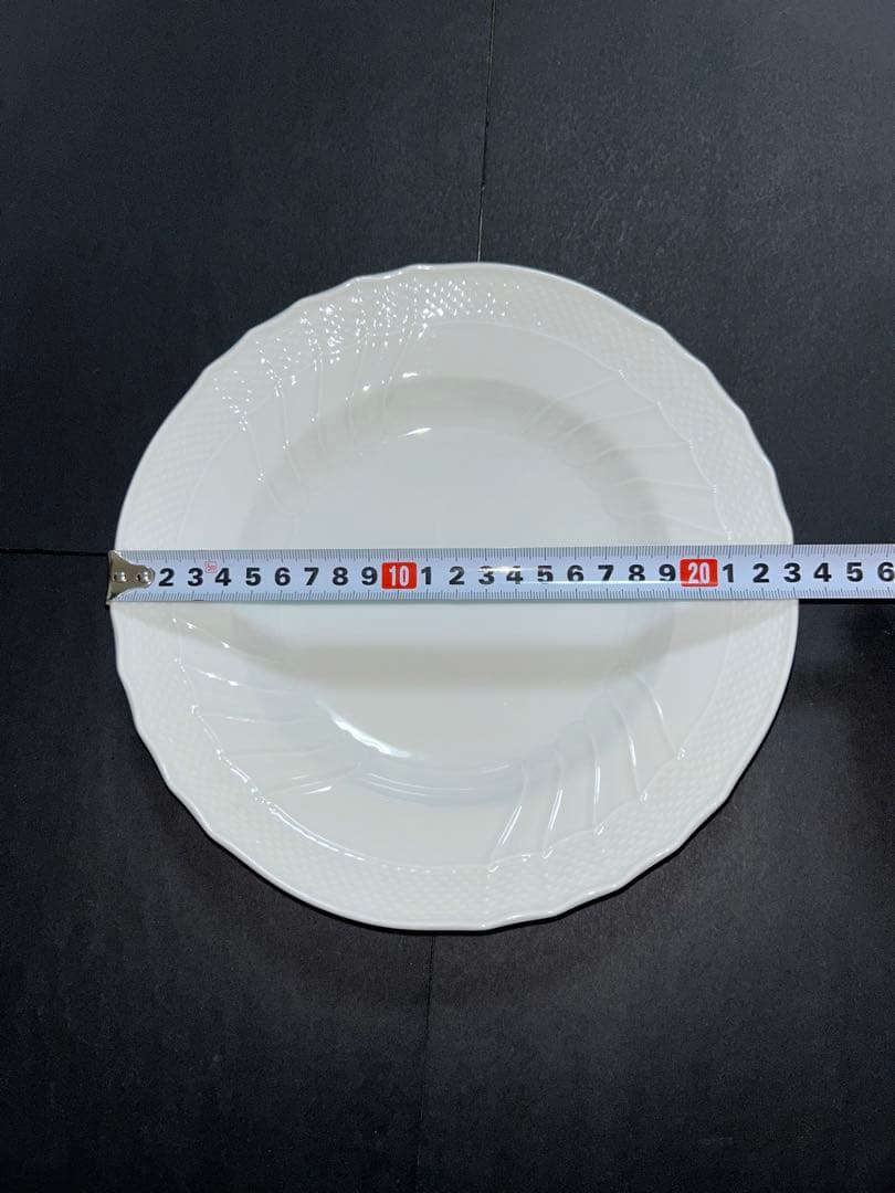 Richard Ginori ベッキオホワイト パスタ スープ プレート 23