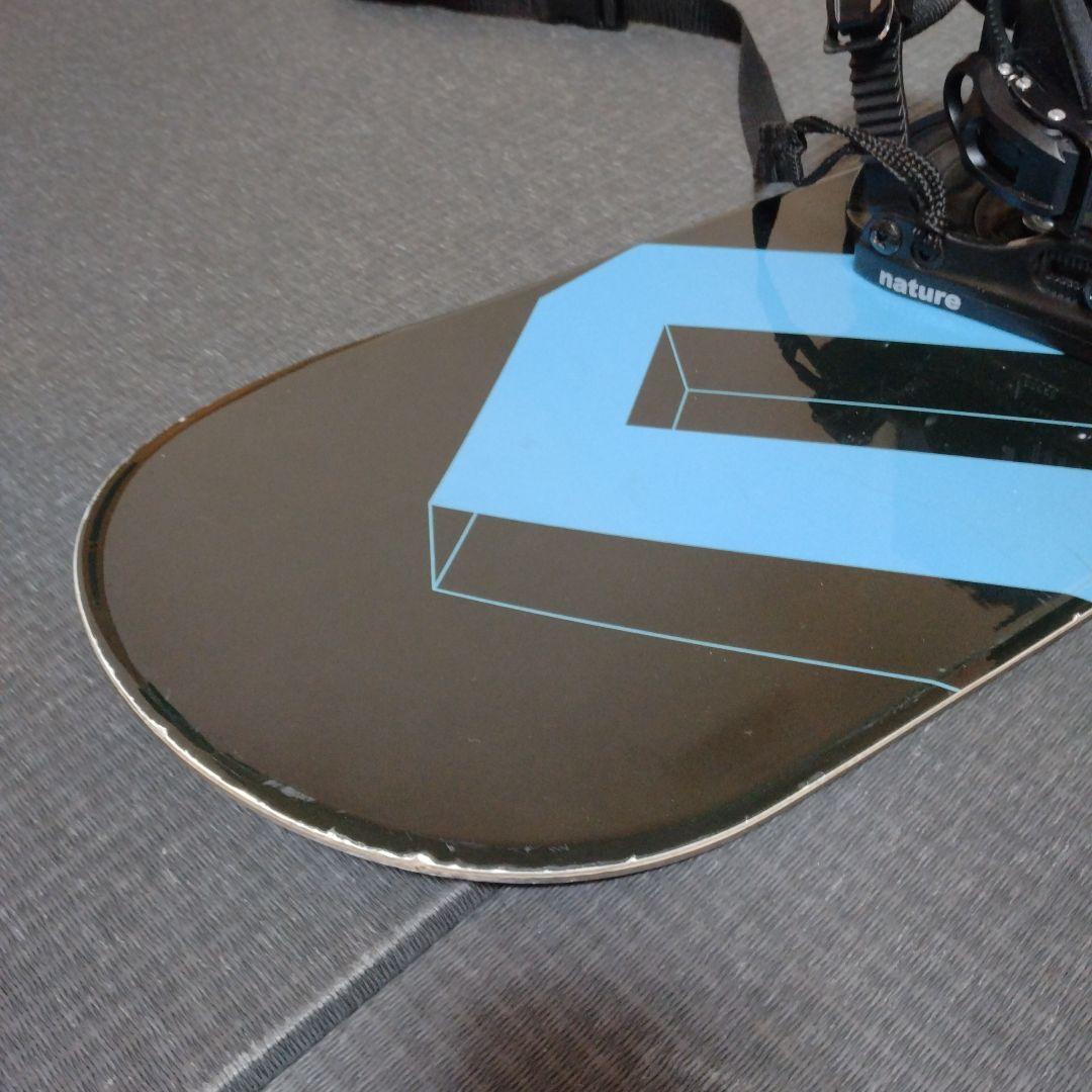 DUB ジュニアスノーボード110cm ビンディング 滑り止め＆コード付