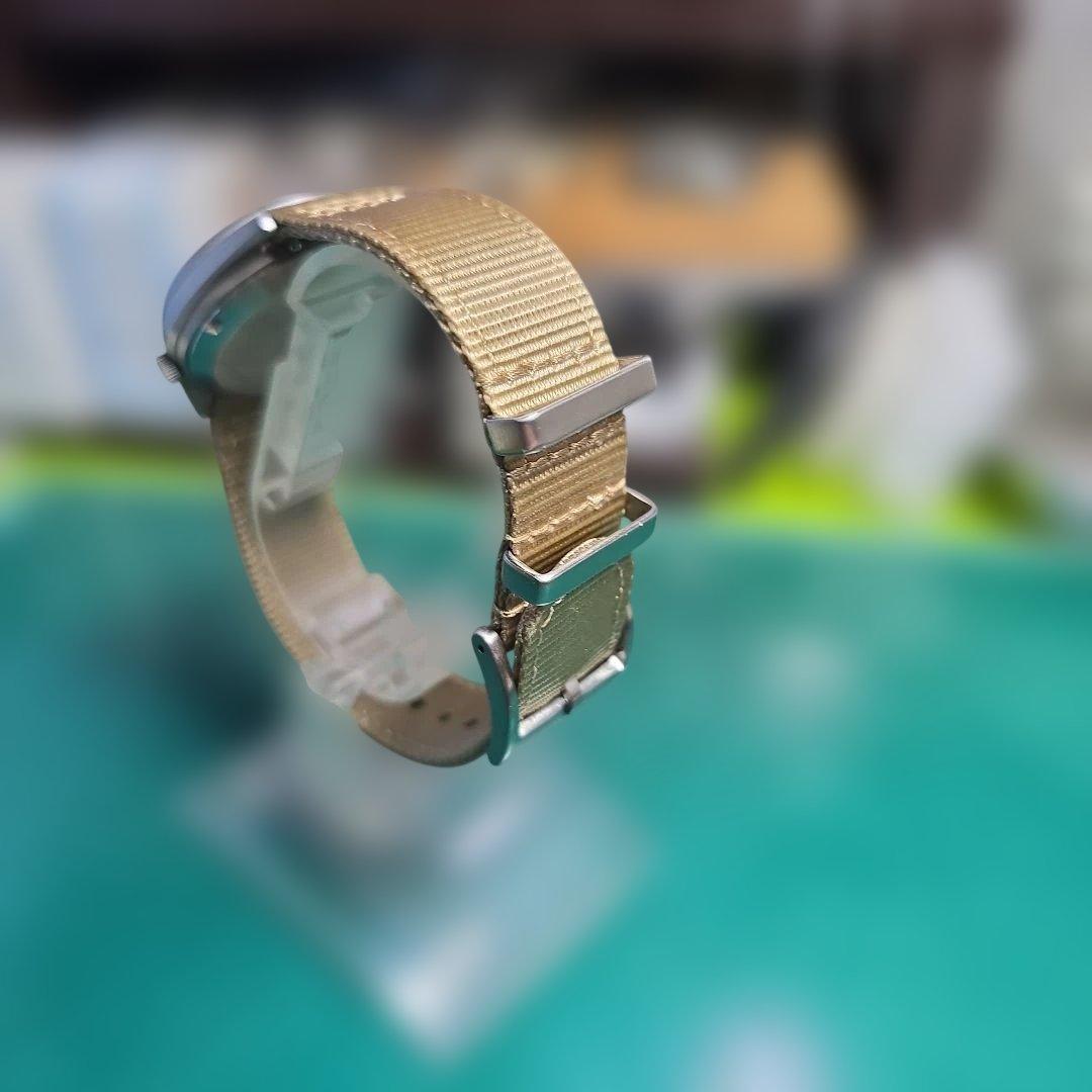 セイコー 7S26 21jewels自動巻き時計 グリーン文字盤