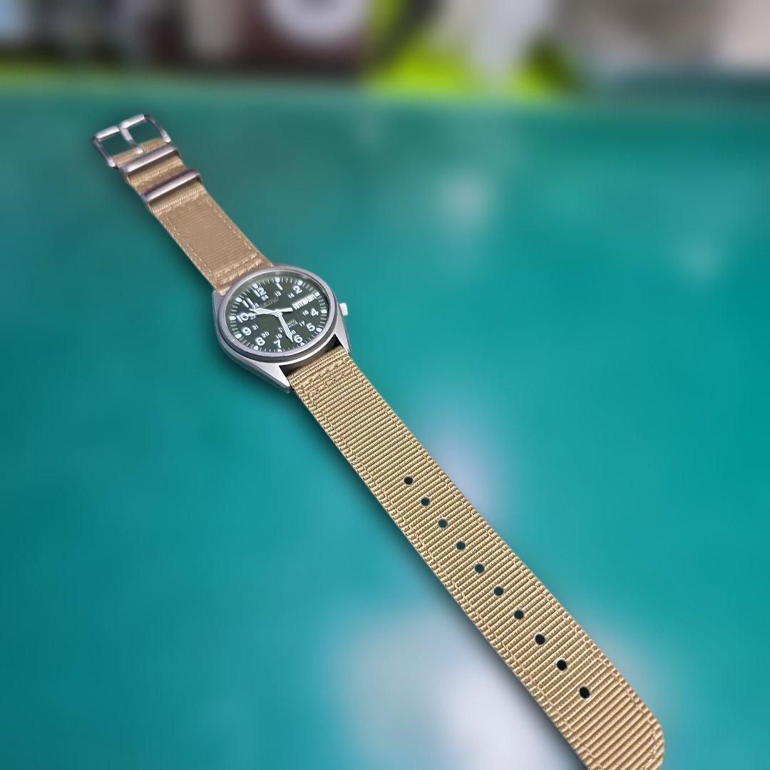 セイコー 7S26 21jewels自動巻き時計 グリーン文字盤