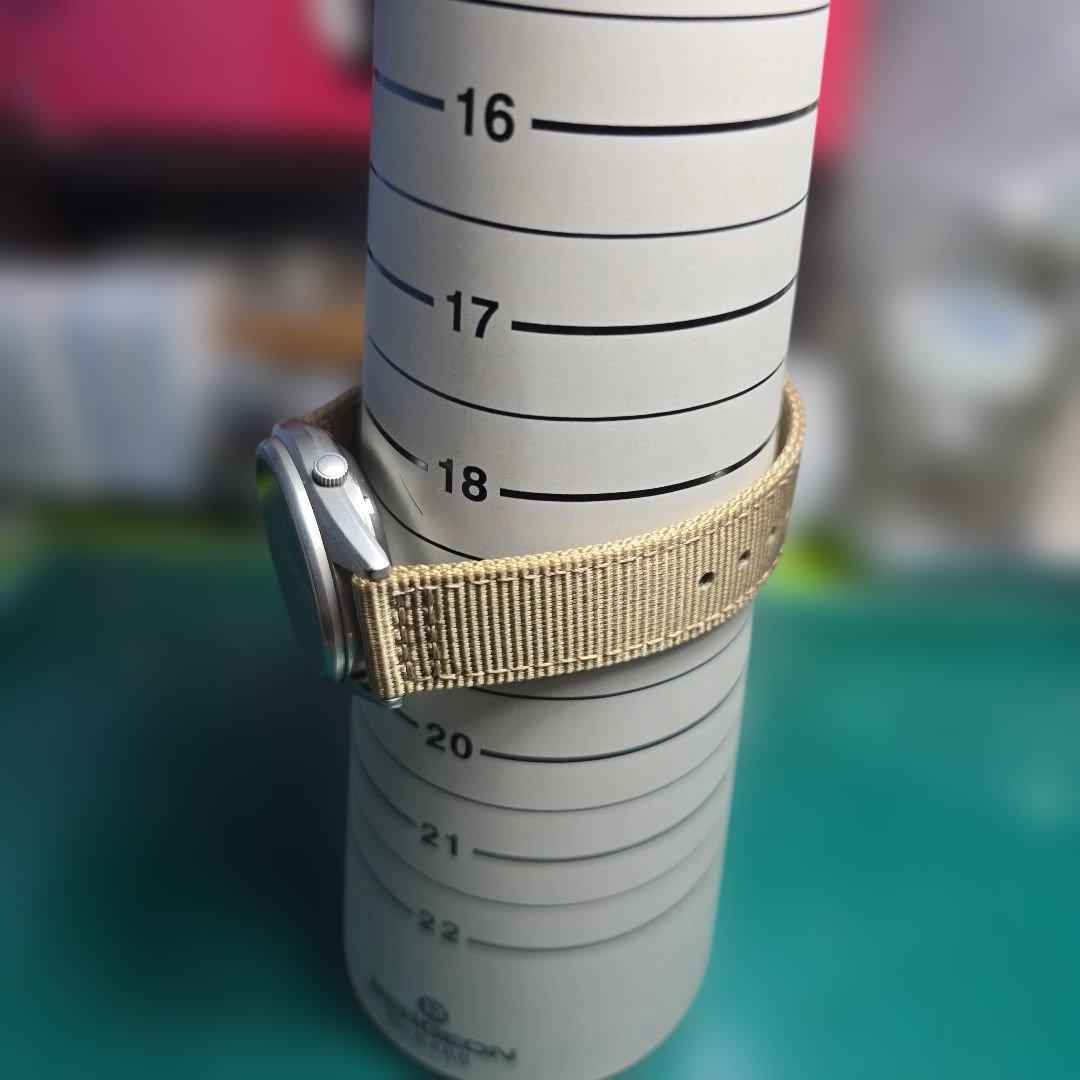 セイコー 7S26 21jewels自動巻き時計 グリーン文字盤