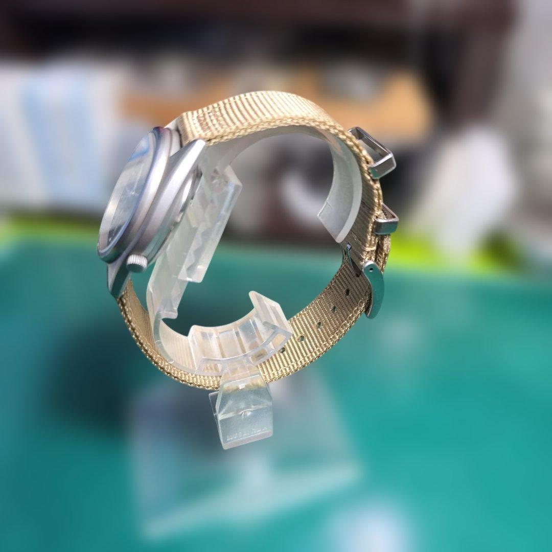 セイコー 7S26 21jewels自動巻き時計 グリーン文字盤