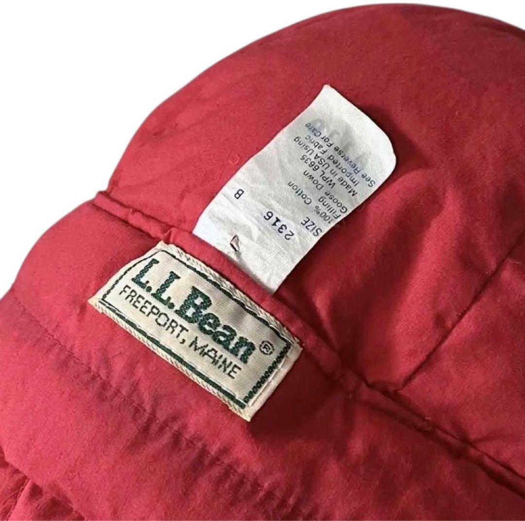 80s L.L.Bean  DOWN WATCH CAP レア 希少
