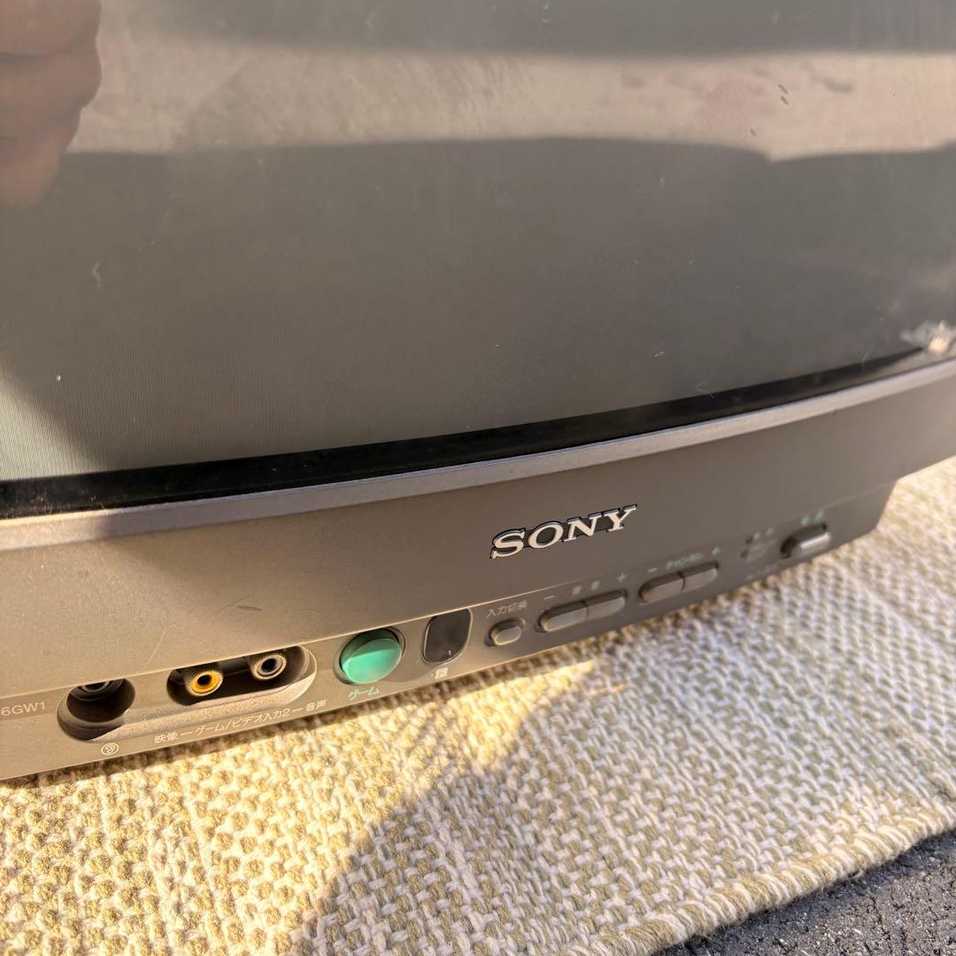 ◇動作確認済み◇SONY ブラウン管テレビ　KV-16GW1　ゲームモード機能付