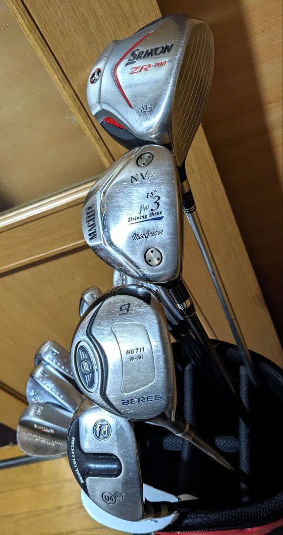 メンズゴルフクラブセット 14本 フレックス S