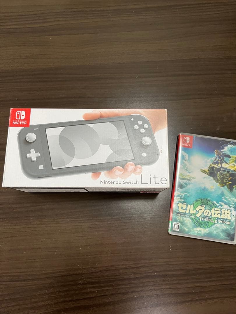 Nintendo Switch Lite グレー 本体とゲームソフト