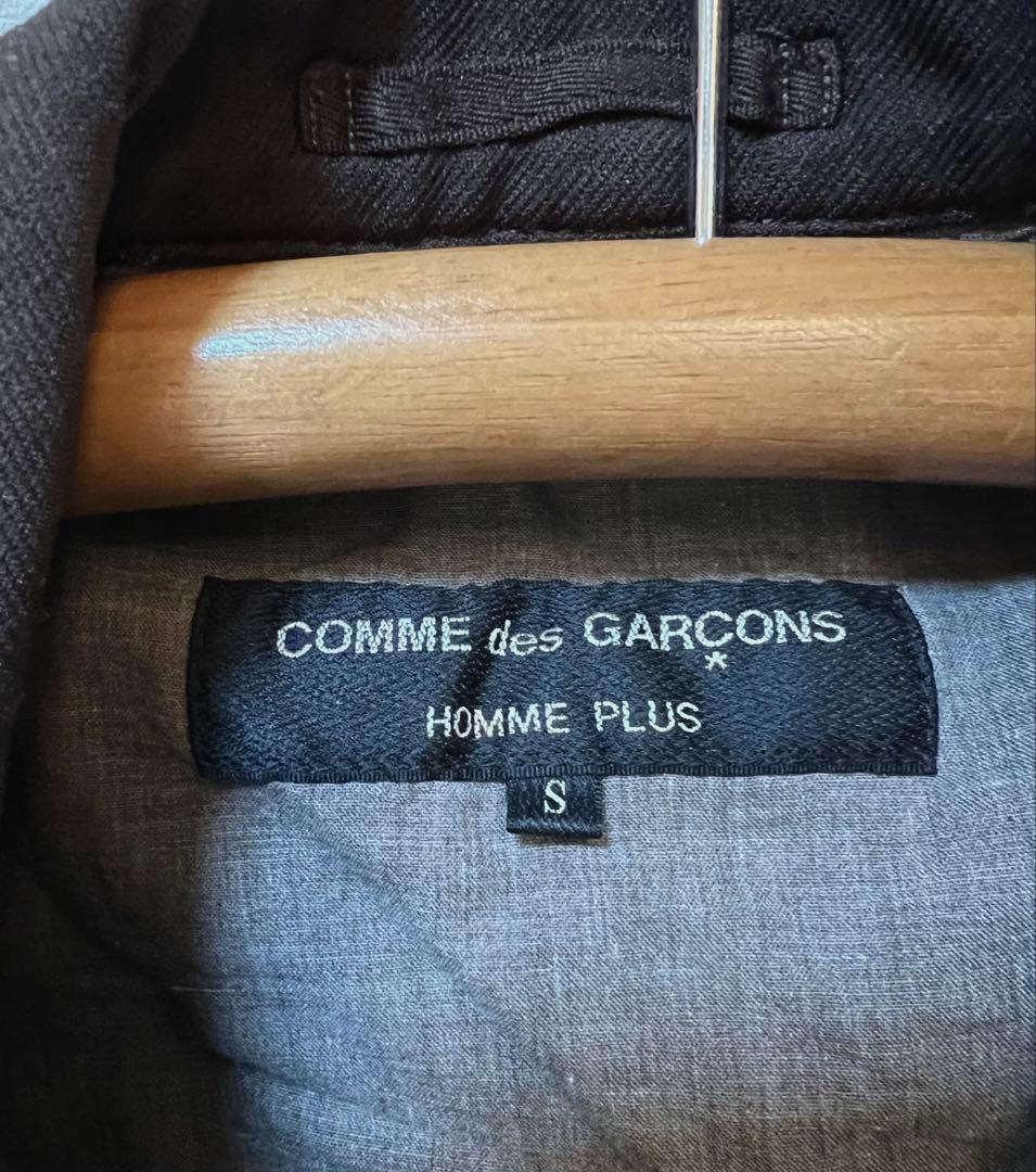 COMME des GARCONS PLUS 縮絨 ジャケット ブラウン S
