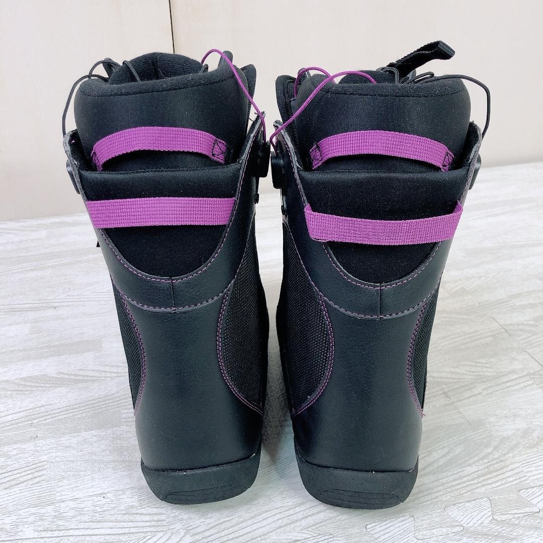 EPIC スノーボードブーツ 24.5cm ブラック/パープル