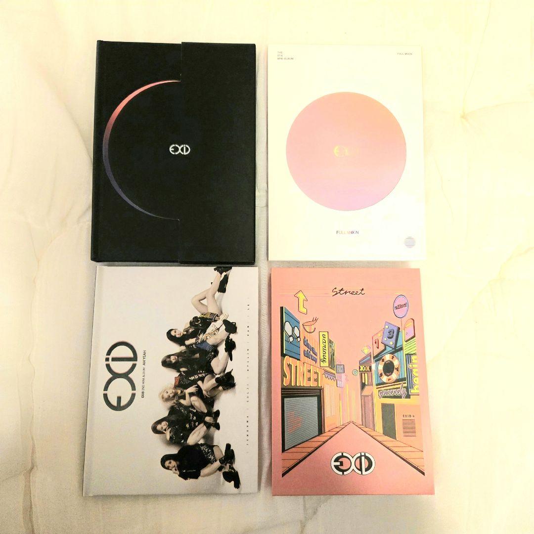 美品 廃盤品 EXID CD 4枚セット